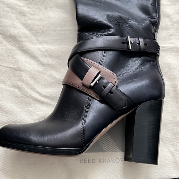 Reed krakoff black leather hight boot size 39 - Picture 5 of 6